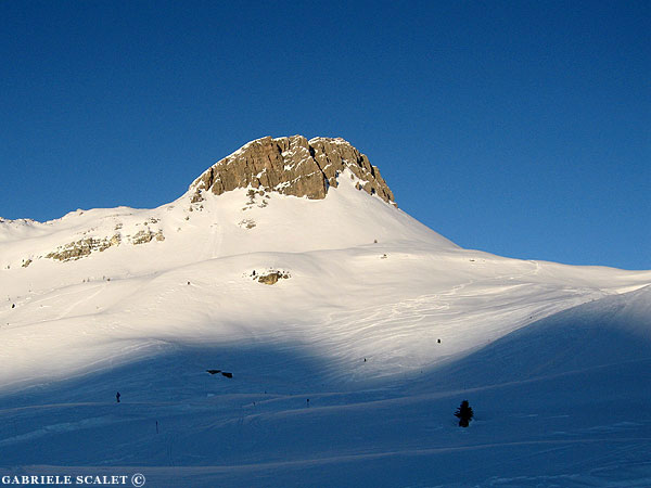 Passo Rolle al tramonto